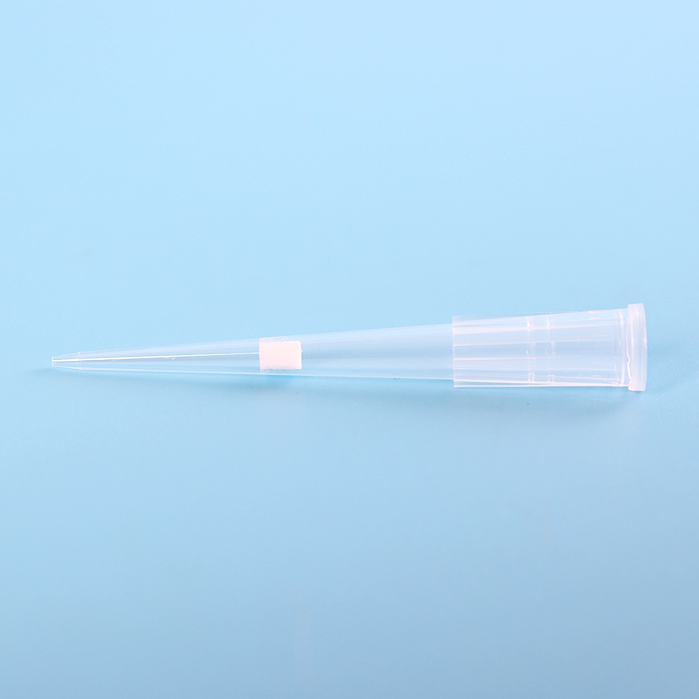 Dicas de pipeta transparente TP-20-F 20ul com filtro a granel